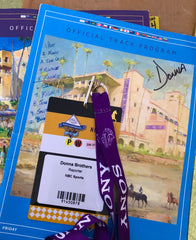 Donna Brothers Signed 2021 Breeders' Cup World Championships Programs and Credential - Auction Ended