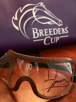 Jockey Julien Leparoux Racing Goggles - Auction Ended