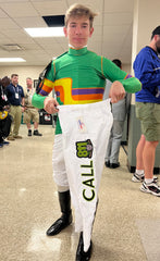 Tyler Gaffalione 2022 Kentucky Derby Race-Worn Jockey Pants
